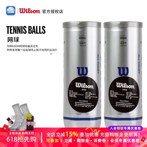 Wilson威尔胜25全场地专业用球训练比赛网球WRT1094赛事比赛网球