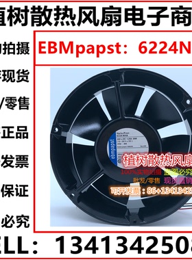 6224NHA 24V 30W全新原装正品ebmpapst高宝印刷机142压纸调速风扇