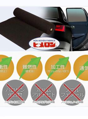 代理AMBIC HIMELON SP12B 安碧克SP12B 黑唛隆防火阻燃无纺布