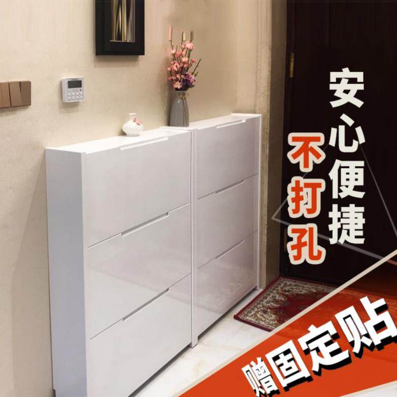 household wooden  ultrathin Tipping Shoe cabinet Clothes hanger High cabinet Outside New products shoe rack environmental protection dormitory Corridor Turn doorin the Residential furniture , Cabinet , Shoebox  category - from Buy2taobao.com to provide professional Taobao agent buy service