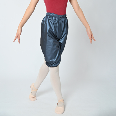 Badylepa暴汗服成人儿童涂层芭蕾舞练功舞蹈生热身发汗桑拿五分裤