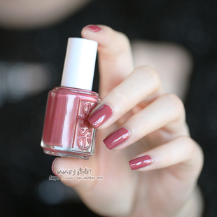 美国ESSIE艾茜指甲油13.5ml 显白豆沙红浅棕红环保快干温柔色 727