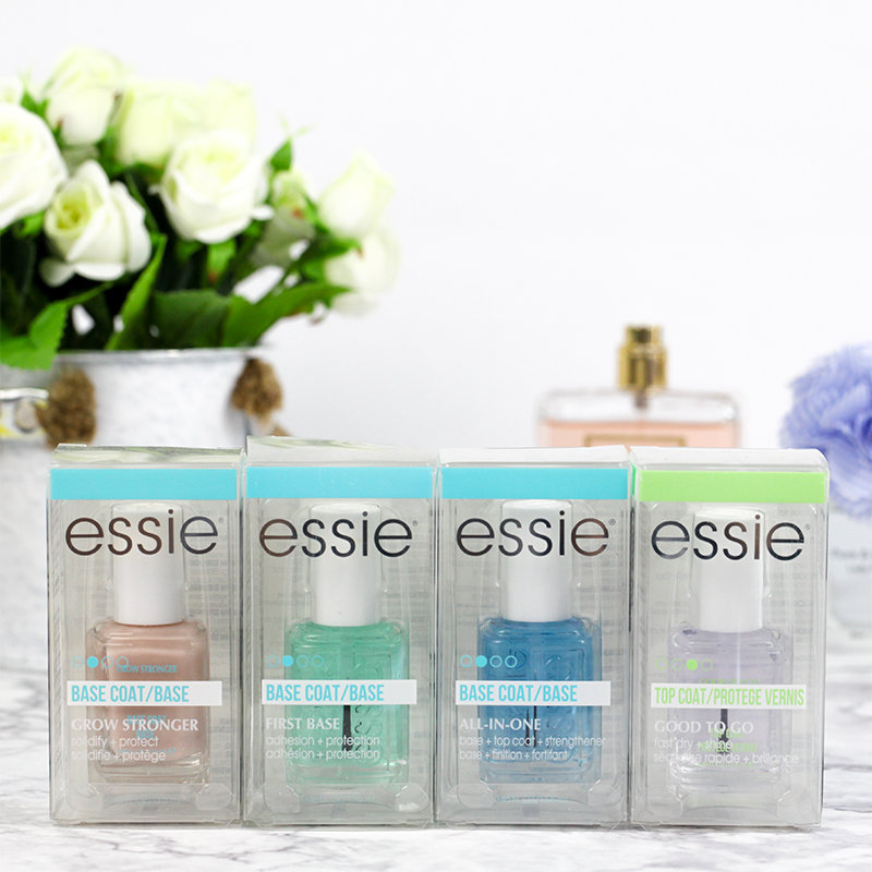 essie功能指甲油快干底油亮油