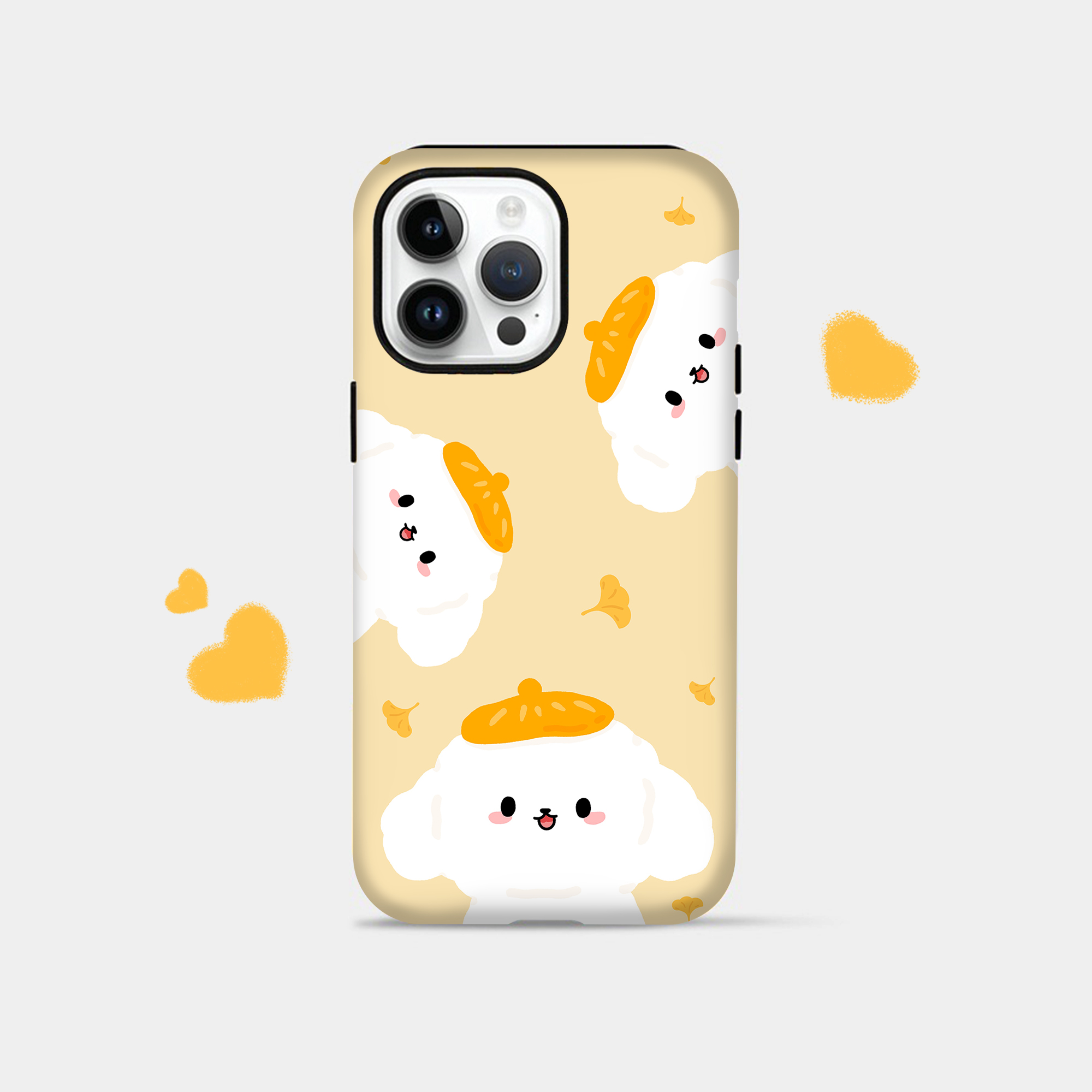 原创比熊犬iPhone17手机壳可爱