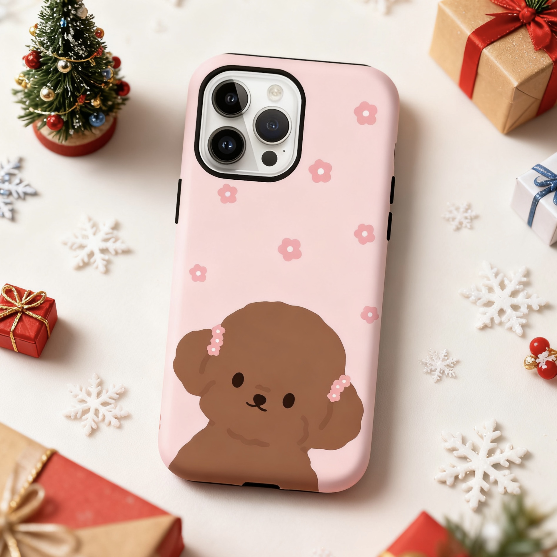 苹果17菲林原创可爱卡通多色泰迪