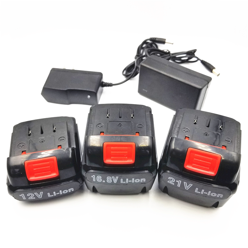 富格12V 16.8V 21V锂电钻充电钻电动扳手手电钻锂电池充电器