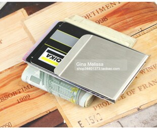 商务航空 金属钱夹 卡包 fantom wallet钱包 不锈钢卡夹 创意票夹