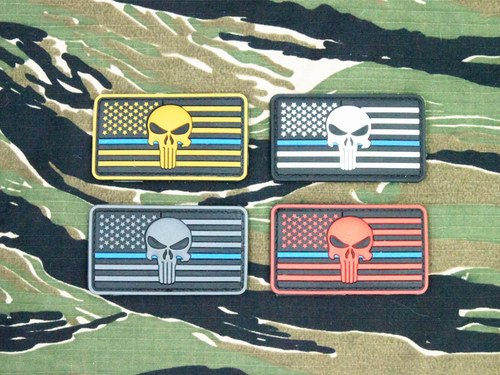 【熙哥铺子】海豹突击队DEVGRU美国狙击手惩罚者PVC魔术贴徽臂章