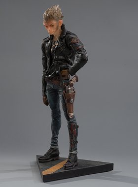 末那末匠｜刘冬子 + Midoro《Big Gun》机车猴子高端原创艺术雕像