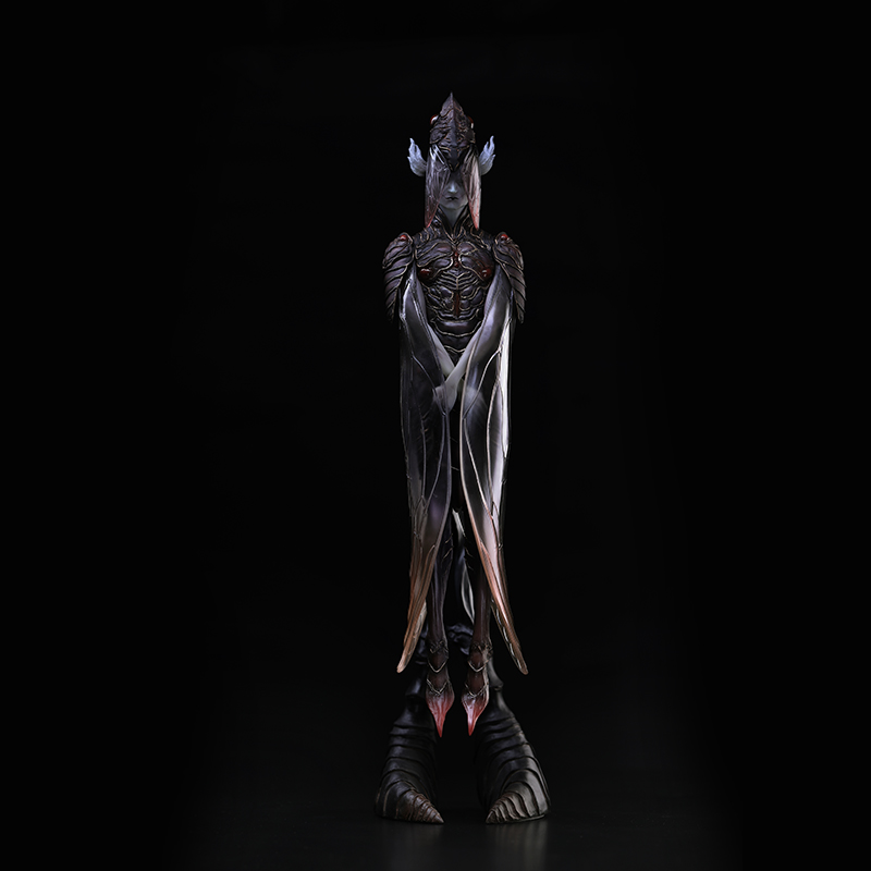 末那末匠黑巫蝉艺术雕像