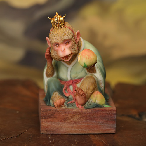 末那西游珍品偷蟠桃悟空题材手办