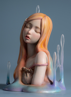 末那末匠丨藤本圭纪《沁OOZE》曼陀罗系列原创手办雕像