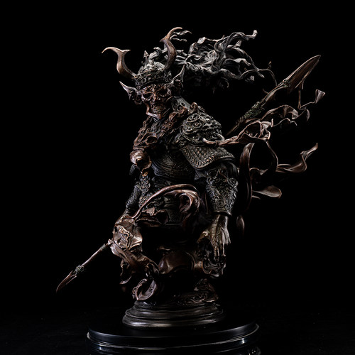 末那鬼神志狄青原创艺术雕像