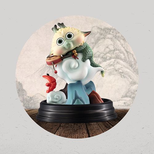 末那末匠扫把拨浪鼓潮玩艺术手办