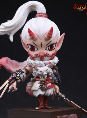 末那出品丨斗战神萌宠第6弹《三公主》暗黑西游Q版龙女手办雕像