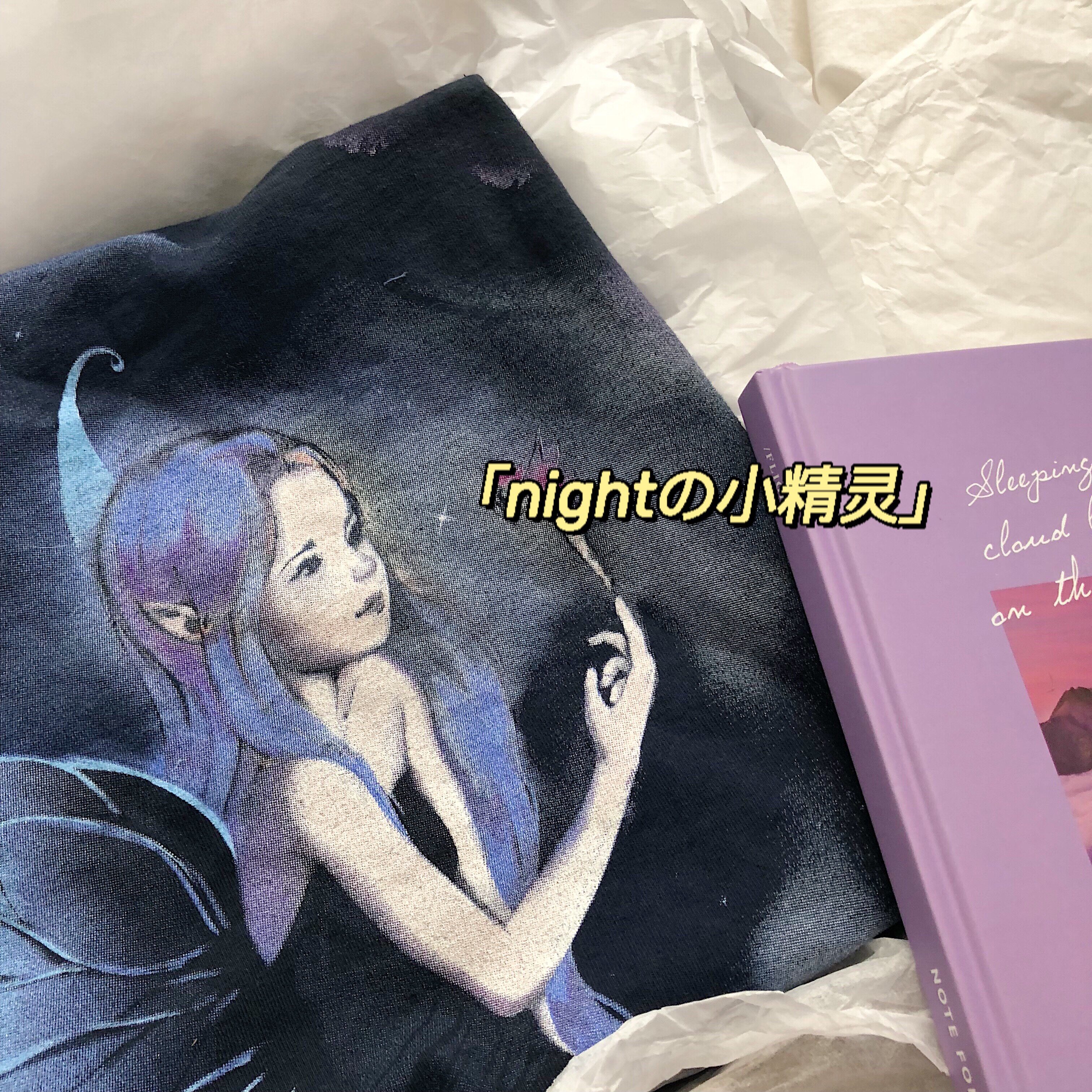 仲夏夜小精灵印花短袖T恤图片