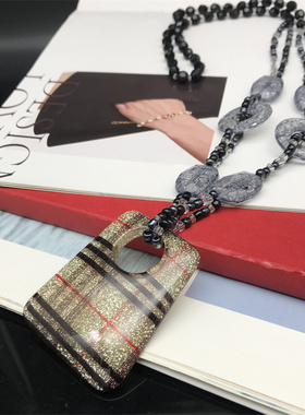 necklace毛衣链长项链简约项链