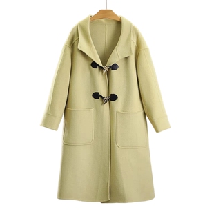店长推荐超划算合集双面羊绒大衣呢品牌婕100羊毛长款外套