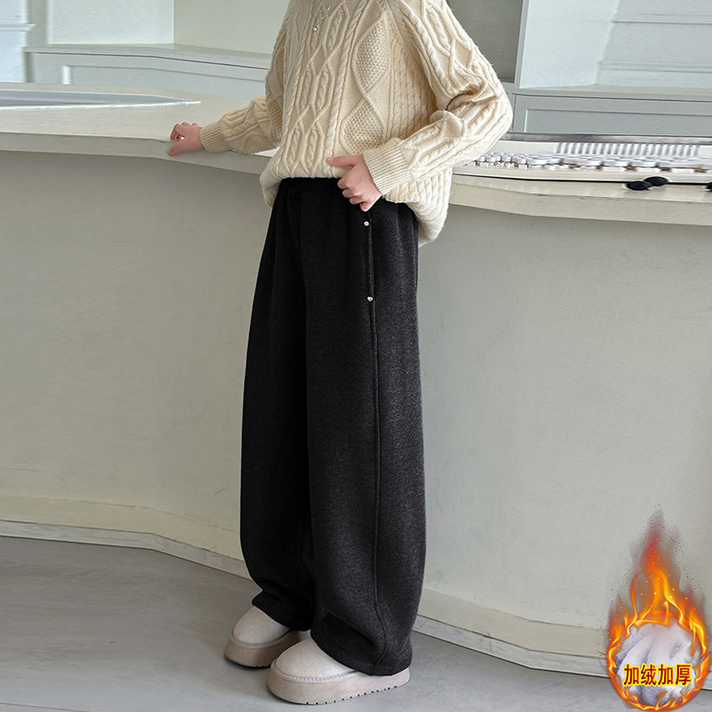 女童裤子秋冬款2025新款儿童加厚保暖阔腿裤一体绒外穿休闲糯米裤,童装/婴儿装/亲子装,裤子,淘宝优惠券,粉丝福利购,淘宝优惠卷