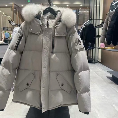 Moose Knuckles慕瑟纳可加拿大小剪刀3Q男士带帽保暖鹅绒羽绒服