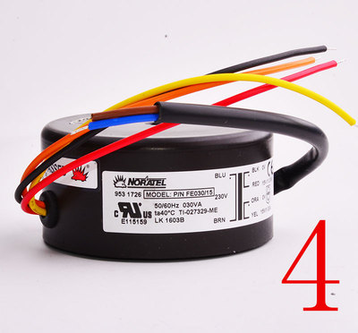 Noratel 箭猪密封环牛环形变压器双15V30VA解码前级15W30W500W