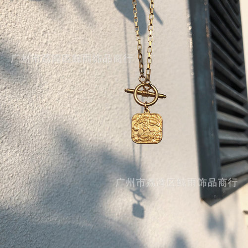 XL024毛衣链OT复古西方幸运数字5