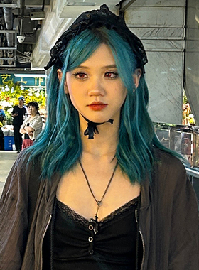 井川里予同款蕾丝发箍