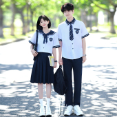 高中生衬衫 情侣装 表演服演出服毕业学生班服JK制服 新品 2026夏季