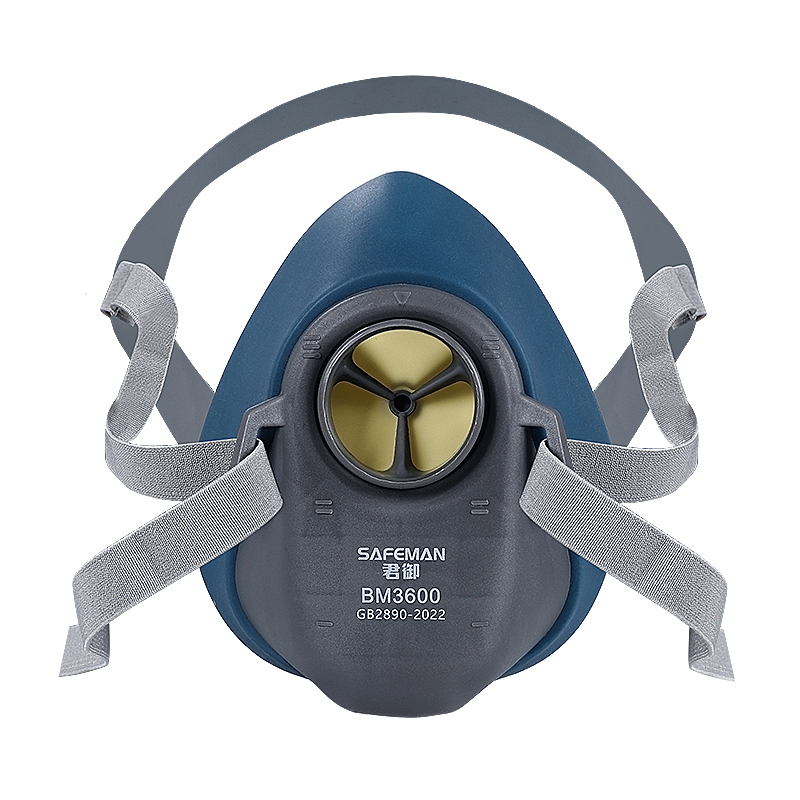 君御BM3600硅胶单盒防毒半面罩