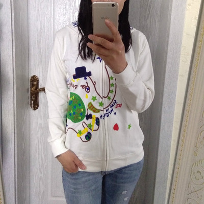 外套女装春秋拉链开衫上衣卫衣