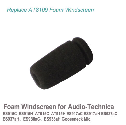 AT8109铁三角Audio-technica ES915C 鹅颈话筒海绵罩通用会议海棉