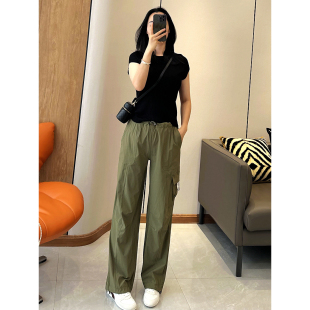 老店 神裤 薄软舒适 C4455 裤 巴黎 抽绳休闲运动速干工装 时尚