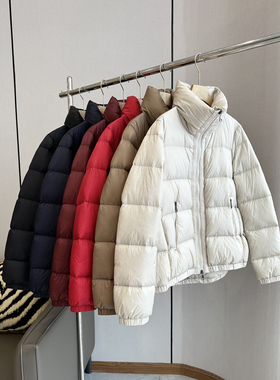 C4630 时尚巴黎的老店 巨保暖 轻柔绵软宽松立领6色羽绒服 白鹅绒