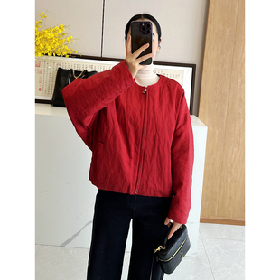 C4769 时尚巴黎的老店 高货 又暖又有范 金属丝夹克羽绒服 白鹅绒