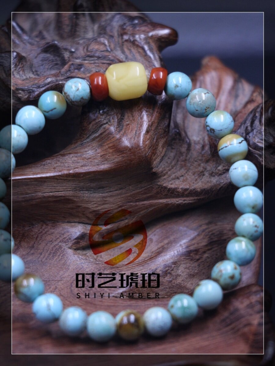 그린 파인 싱글 루프 팔찌 여성 오리지널 핸드메이드