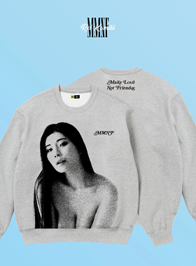 【神木丽】PinkLady妙女郎波普颗粒圆领卫衣官方正版限量发售MMNF