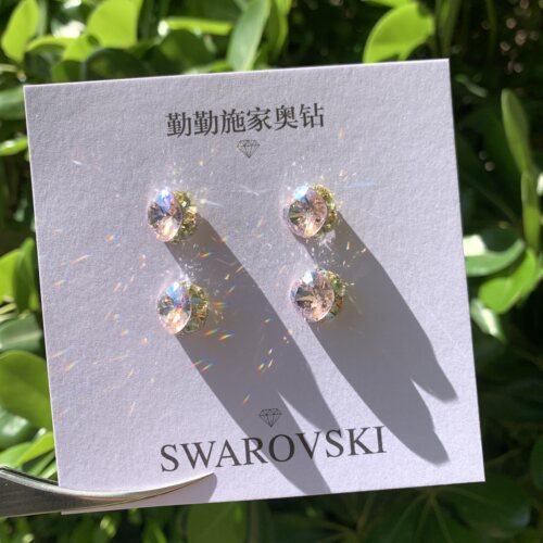 华子）施华洛美甲主钻508Mol肥方10mm成品钻球4470