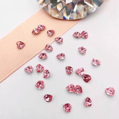 正品进口施家钻美甲钻奥钻爱心尖底4831-223华子5*5.5mm爱心