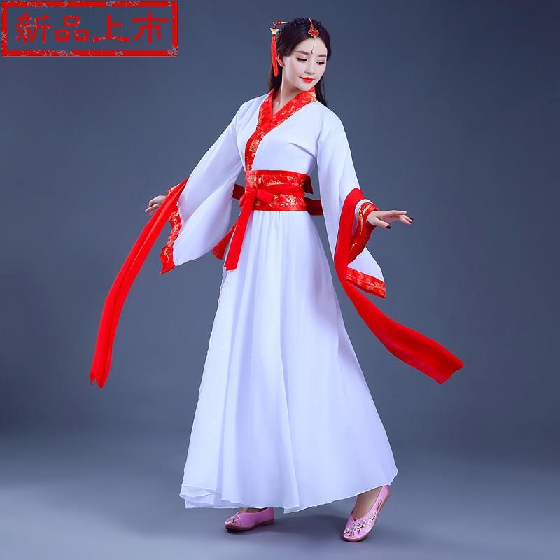 2019新品古装女传统曲裾广袖襦裙装明朝女子服饰舞h台剧演出服汉|msdalam kategori Butik wanita / wanita, pakaian/pakaian kebangsaan/peringkat pakaian, pakaian kebangsaan/pakaian - dari Buy2taobao.com untuk memberikan perkhidmatan ejen Taobao profesional membeli
