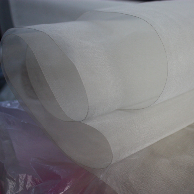 本白色多色婚纱欧根纱布料面料