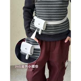 女童包包2025新款儿童韩版ins装饰腰包小女孩腰带包配饰包洋气潮