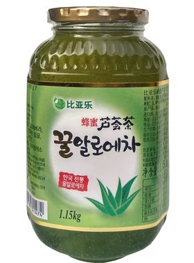 包邮韩国比亚乐芦荟茶