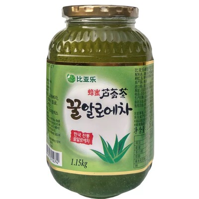 包邮韩国比亚乐芦荟茶