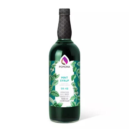 韩国波莫娜POMONA绿薄荷糖浆