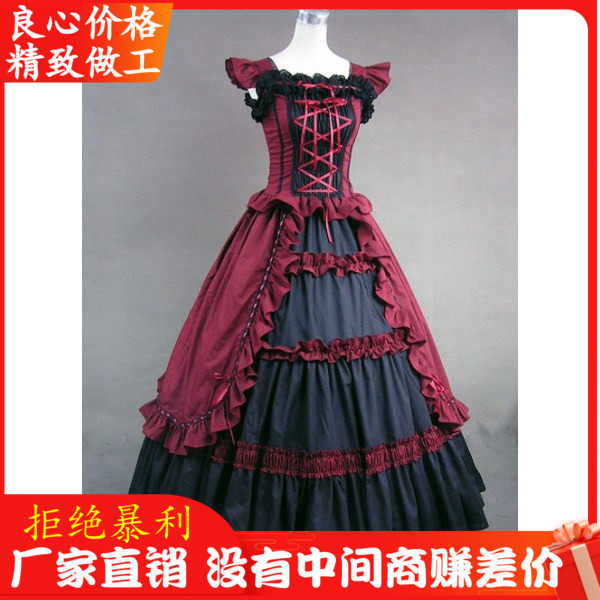 圣诞系列洛丽塔舞会礼服表演长裙