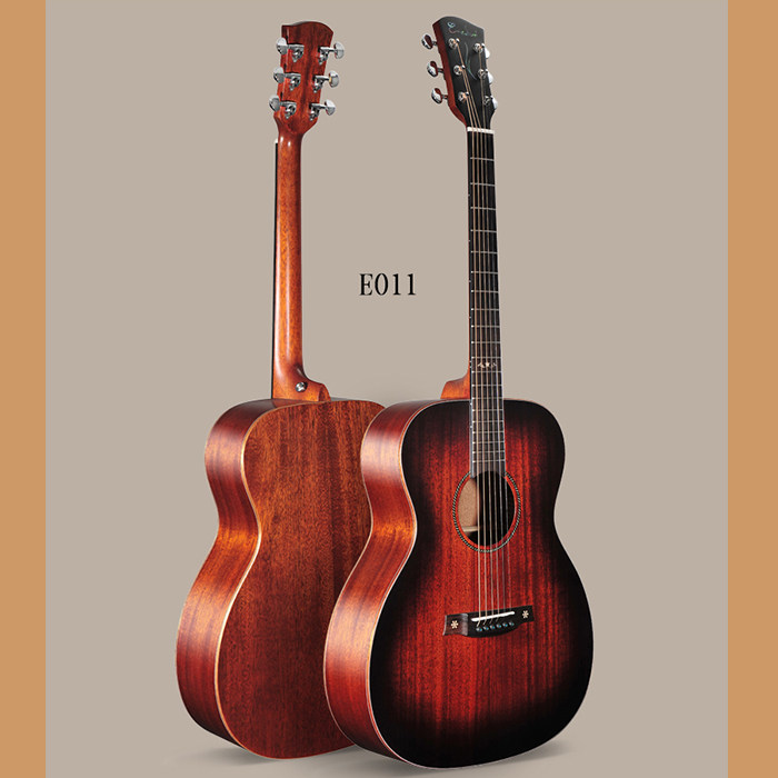 eredar艾瑞达吉他ed11木吉他40/41寸单板面单民谣吉他初学者入门