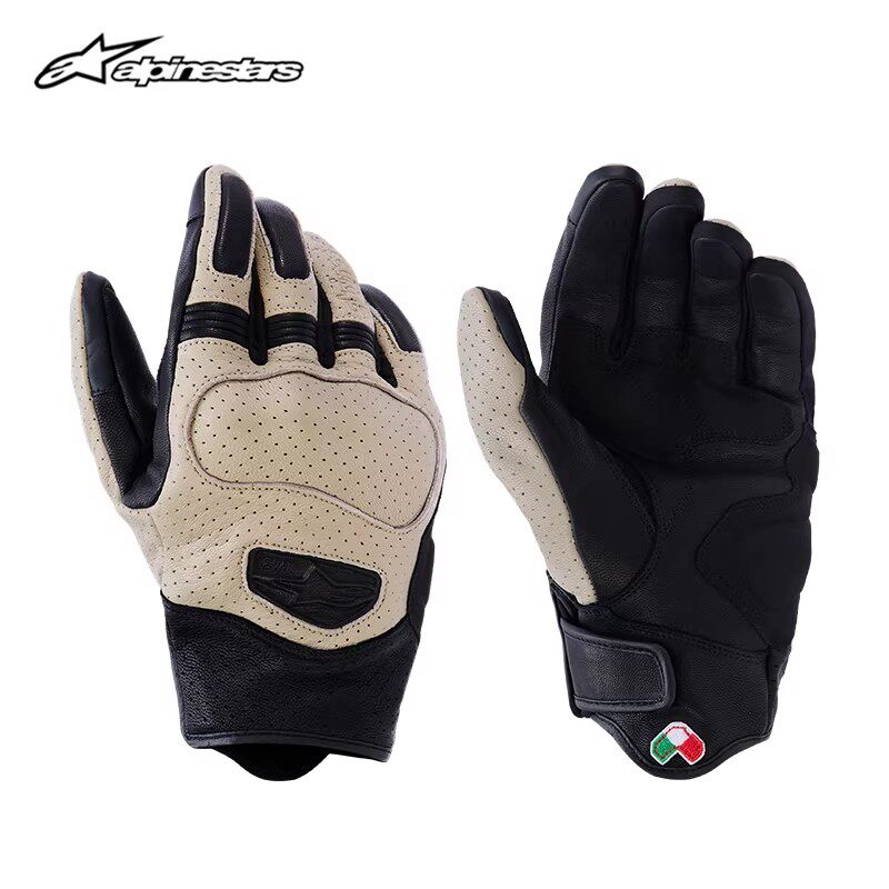A星摩托车骑行手套MUSTANG V3机车休闲防护四季装备男士春夏打孔
