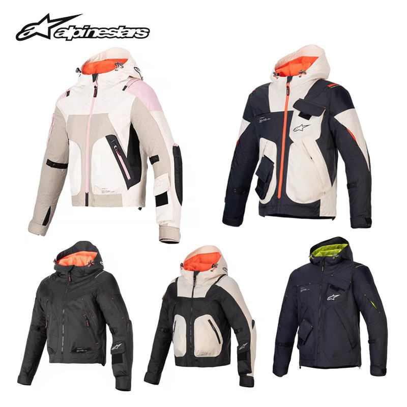 A星摩托车骑行服MOLLY夏季防摔休闲摩旅机车夹克帽衫男女MOGRESS