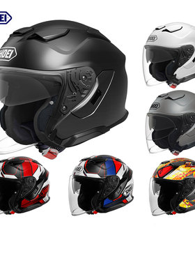SHOEI J-CRUISE3/2 JC三代半盔双镜片巡航金翼3/4夏通风摩托头盔