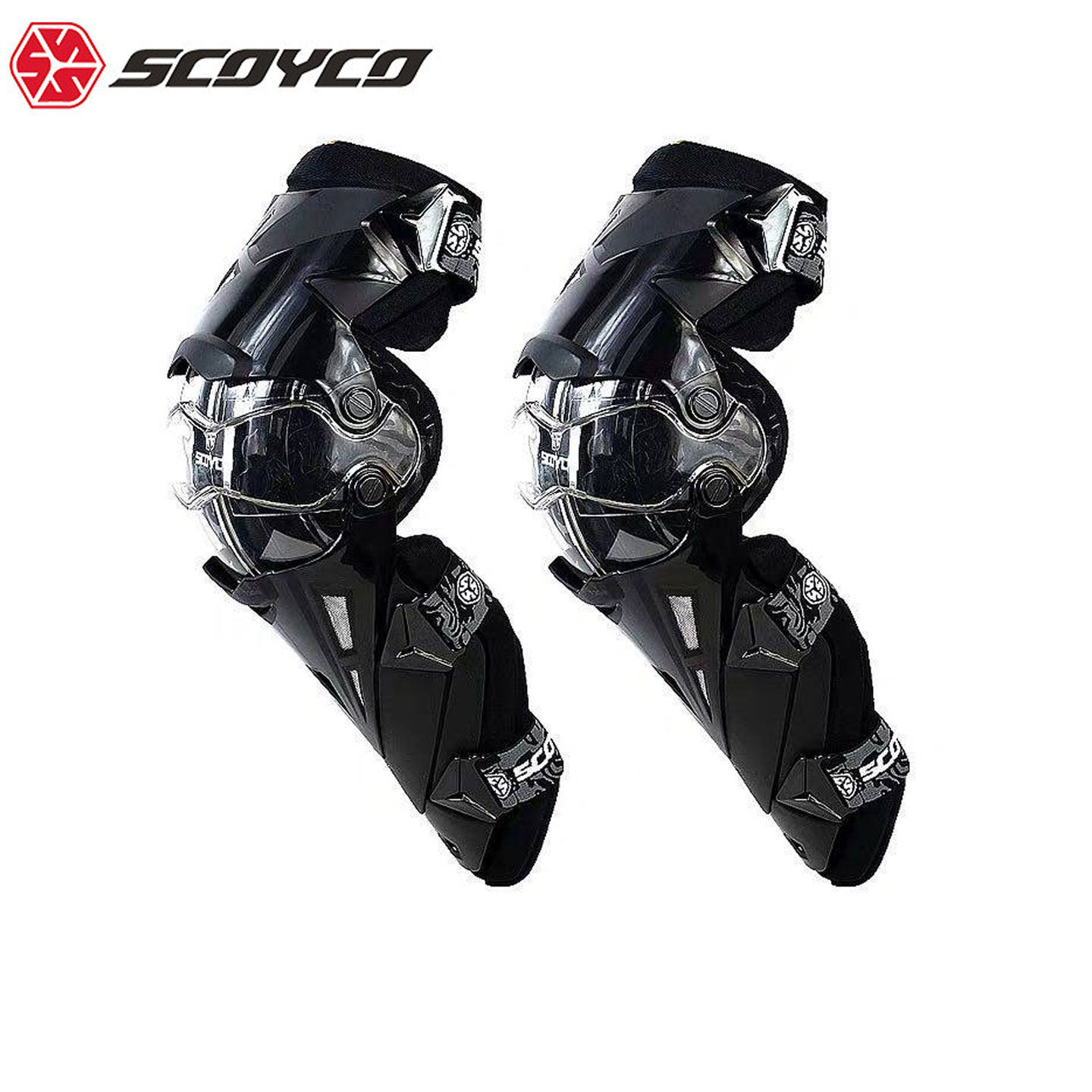 赛羽K12防摔防护保暖防寒机车摩托车越野赛车骑士护具护膝护腿